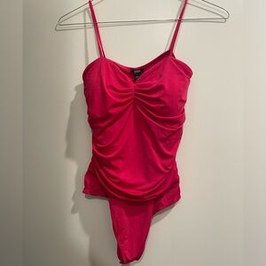 Barbie pink bodysuit Size M